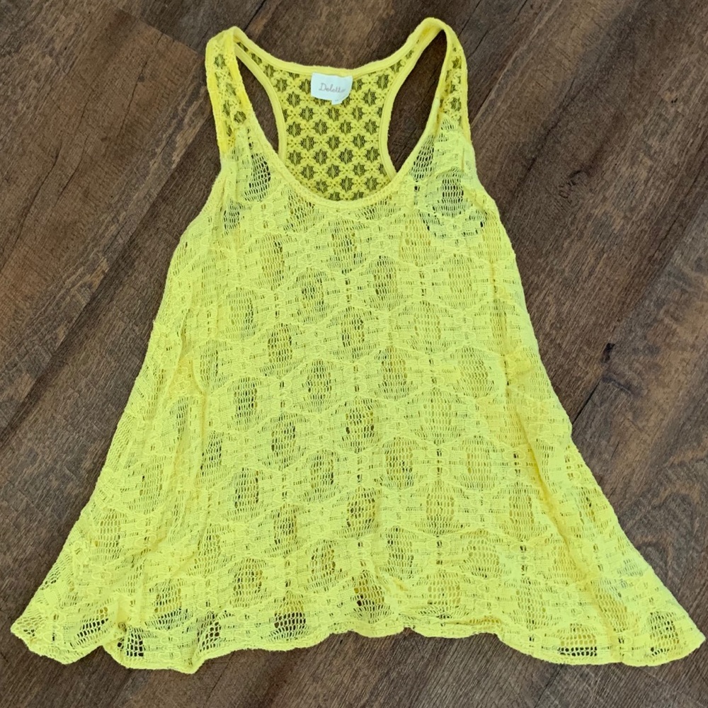 Anthropologie tank by Deletta